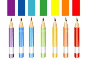 Colorful pencils